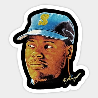 90s Baseball Ken Griffey Jr - Mariners - Classic Sticker